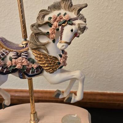 Carousel Horse Music Box