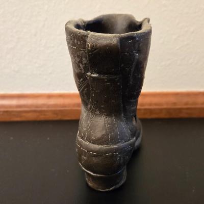 Cast Iron Boot Deco