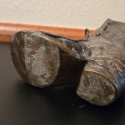 Cast Iron Boot Deco