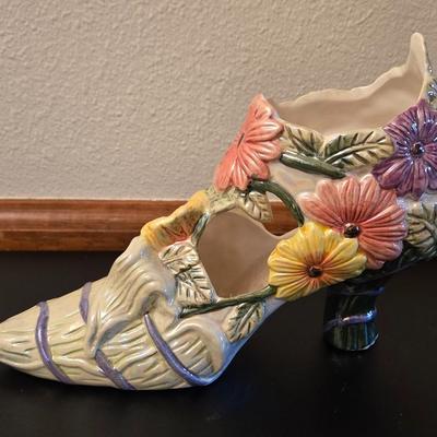 Porcelain Shoe Deco