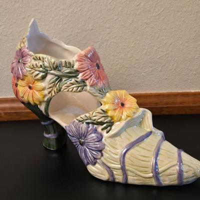Porcelain Shoe Deco