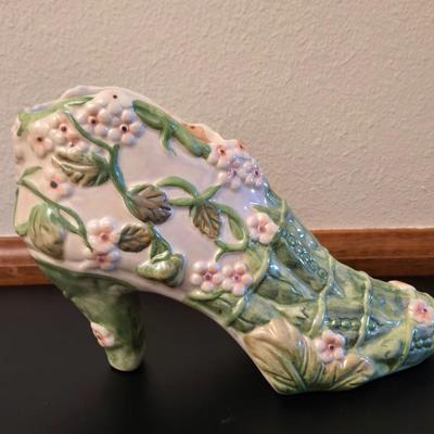 Porcelain Shoe Deco