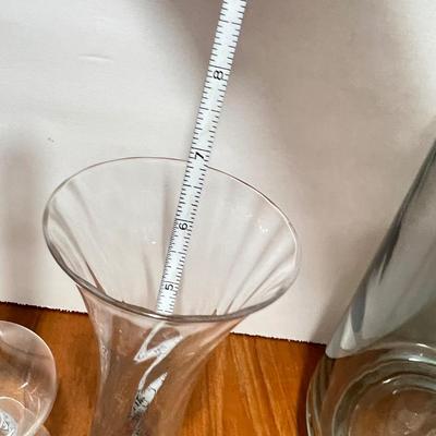 Vintage MCM Decorative Glass Crystal Lot- Libbey, Art Vannes,