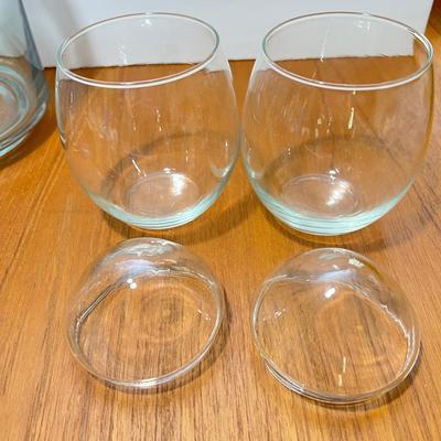 Vintage MCM Decorative Glass Crystal Lot- Libbey, Art Vannes,