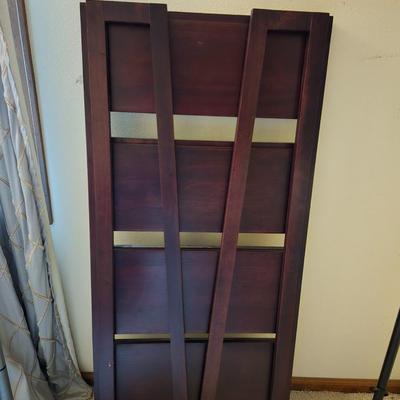 Folding Wood Book Shelf