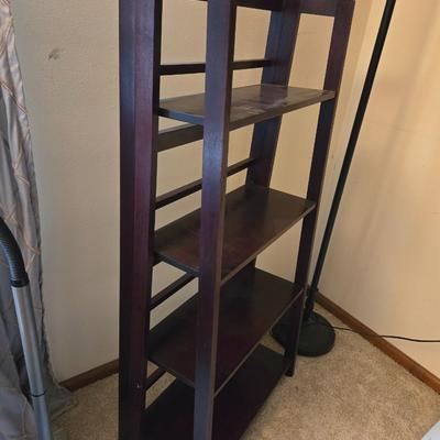 Folding Wood Book Shelf