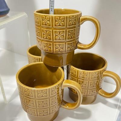 Vintage MCM Ceramic Pottery Lot - Signed, Decorative, Art, Mugs, Candle