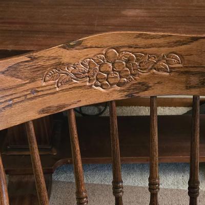 Wood Office Desk Chair
