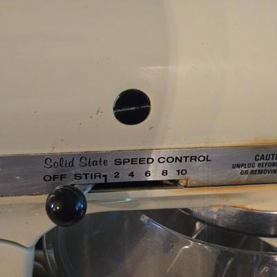Kitchen Aid Mixer with Attachments