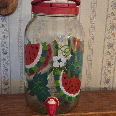 Watermelon Gallon Drink Dispenser