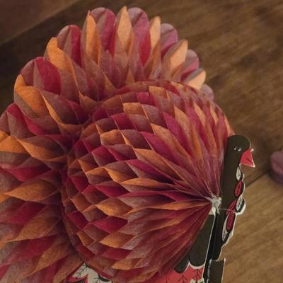 (2) Vintage Turkey Decorations