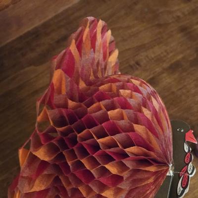 (2) Vintage Turkey Decorations
