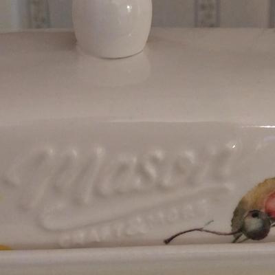 Mason Ceramic Butter Dish