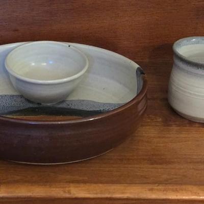 Ceramika Chip & Dip Platter and Bowl/Mug
