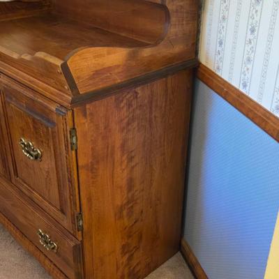 Wood Dry Sink