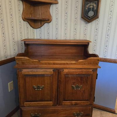 Wood Dry Sink