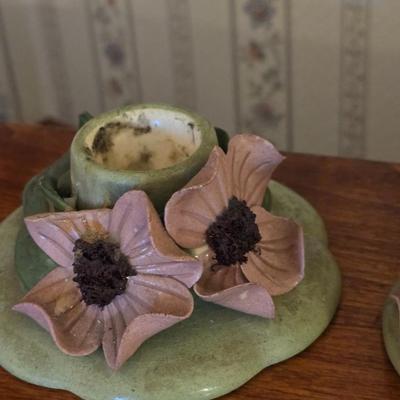 Porcelain Candleholders (2)