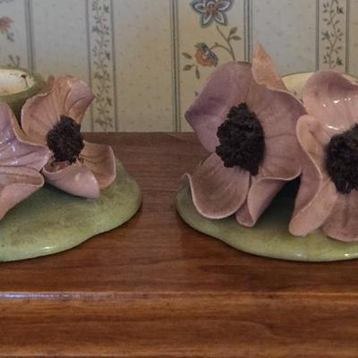 Porcelain Candleholders (2)