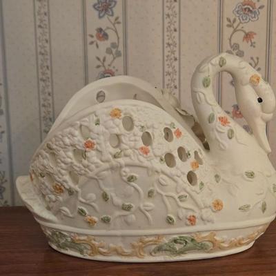 Porcelain Swan