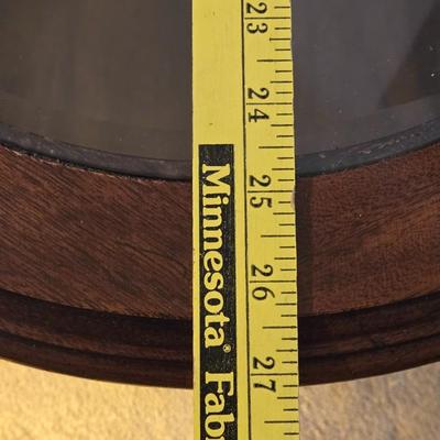 Glass Top Side Table