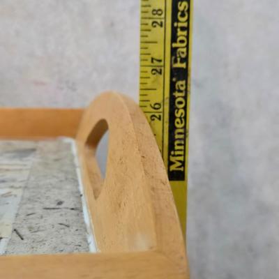 Tile Top Tray Folding Table