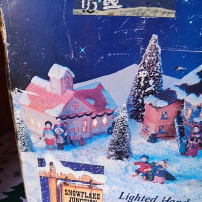 10 PC OLD WEST CHRISTMAS TOWN