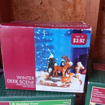 CHRISTMAS VILLAGE ACCESSORIES