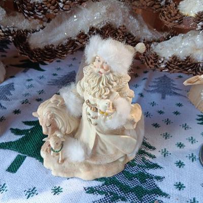 PINECONE STYROFOAM TREES AND CHARACTERS