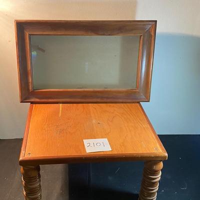 Small Table and Shadow Box