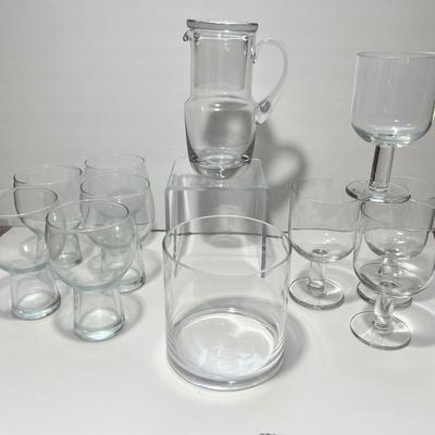 Mixed Vintage Glass Lot
