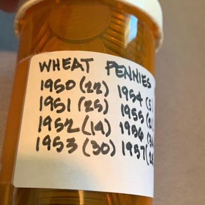 Huge Wheat Penny Lot 1913-1950s