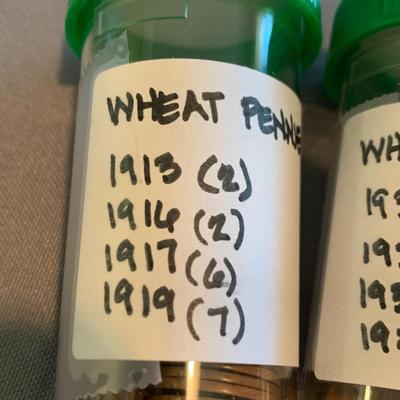 Huge Wheat Penny Lot 1913-1950s