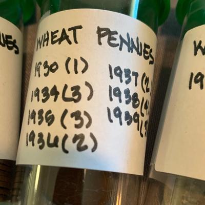 Huge Wheat Penny Lot 1913-1950s