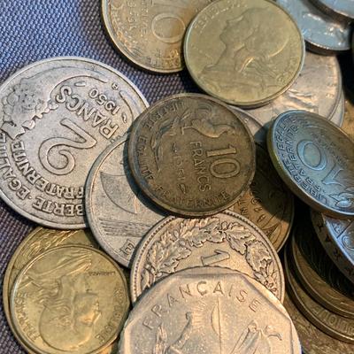 Mixed Coin Lot Buffalo Nickels / Foreign Currency