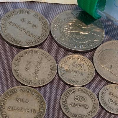 Mixed Coin Lot Buffalo Nickels / Foreign Currency