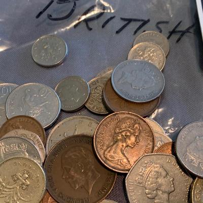Mixed Coin Lot Buffalo Nickels / Foreign Currency