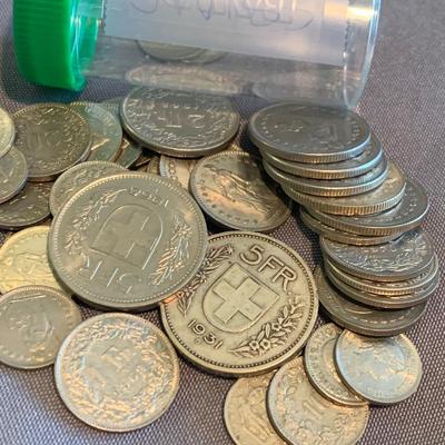 Mixed Foreign Coin Lot Germany Italy Sweden Austria Netherlands +