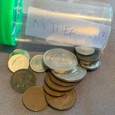 Mixed Foreign Coin Lot Germany Italy Sweden Austria Netherlands +