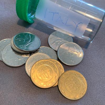 Mixed Foreign Coin Lot Germany Italy Sweden Austria Netherlands +