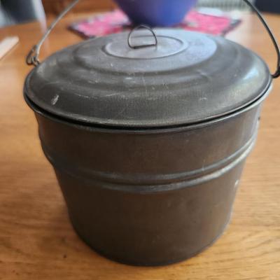 Vintage Tin Lunch Pail