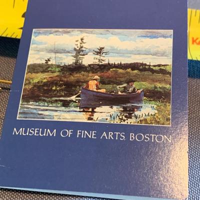 Boston Museum of Fine Arts Fly Fishing Pin