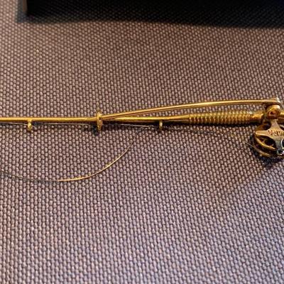 Boston Museum of Fine Arts Fly Fishing Pin