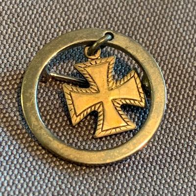 Military Pins Lot - Sterling & 10k Gold