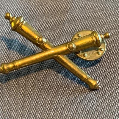 Military Pins Lot - Sterling & 10k Gold