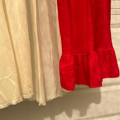 5 Pc. Lot of Vintage Slips - Conditions/Sizes Vary