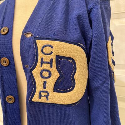 Lot of 3 Vintage School Letter Sweaters