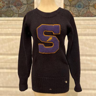 Lot of 3 Vintage School Letter Sweaters