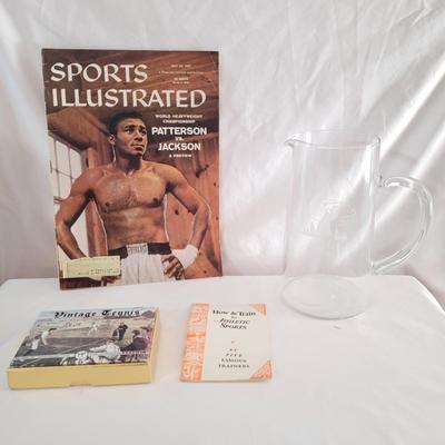 1957 Sports Illustrated Magazine and Other Vintage Sports Memorabilia (DR-CE)