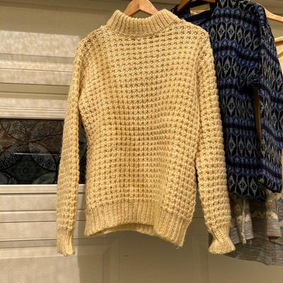 5 Vintage Sweater - 2 Swedish, 1 Shawl