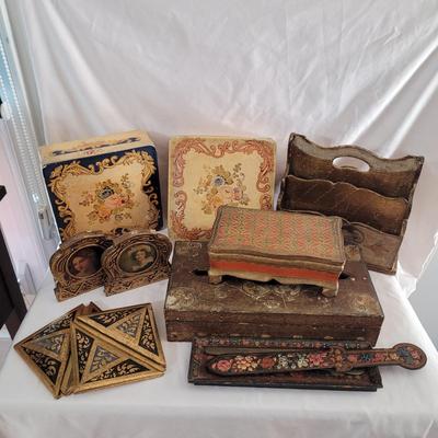 Vintage Painted Boxes and More (DR-CE)